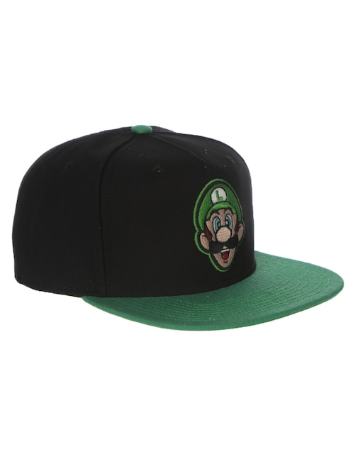 Gorra visera curva snapback Nintendo Super Mario para niño