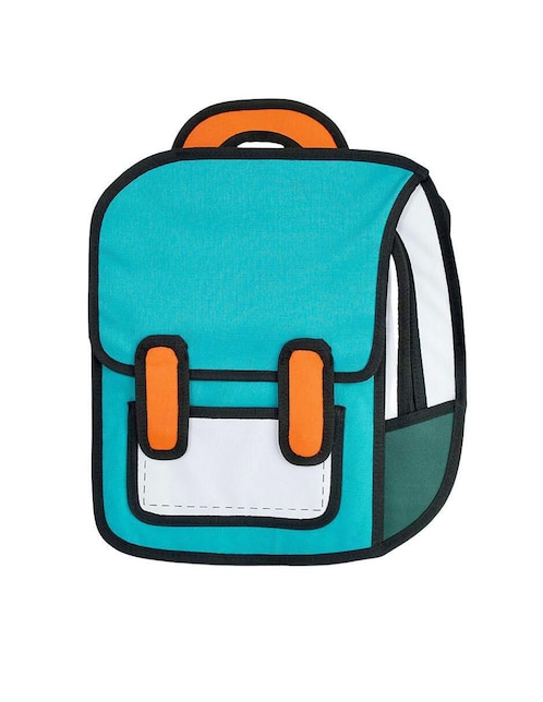 Mochila escolar Upfront Store impermeable unisex