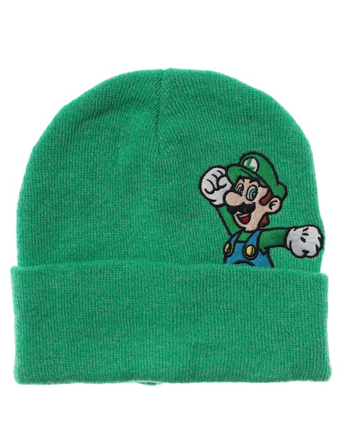 Gorro Nintendo Luigi infantil