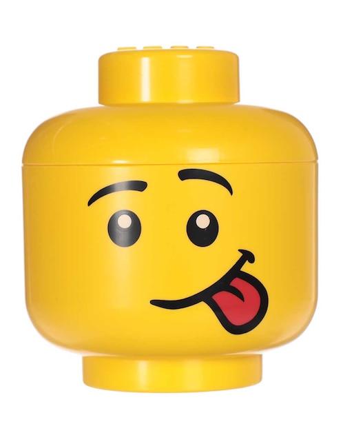 Caja decorativa Lego redonda