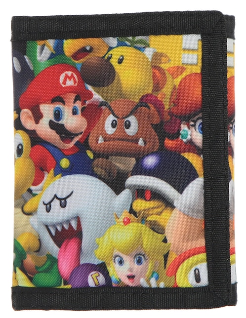 Cartera Nintendo Super Mario Bros para niño