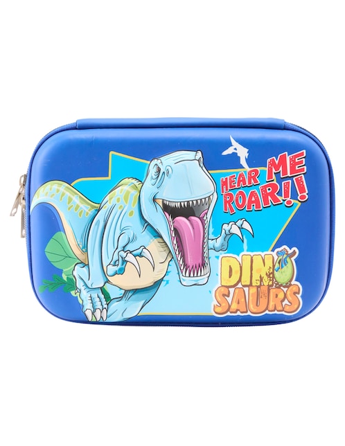 Estuche escolar Piquenique Dinosaurios para niño