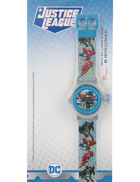 Reloj Dc Comics Liga de la Justicia para niño 1807002