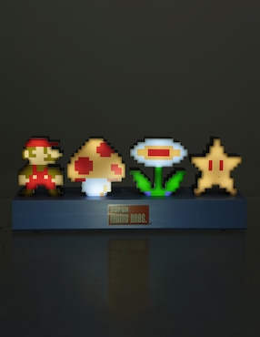 Lámpara de mesa LED Mario Bros