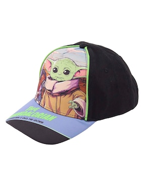 Gorra visera curva snapback Star Wars The Mandalorian & Grogu para niño