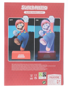 Lámpara de escritorio LED Mario Bros