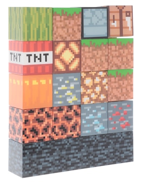 Lámpara Minecraft led Block Building Light