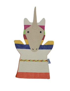 Títere Cuenta Cuentos Telarines Unicornio Arcoíris juego didáctico infantil unisex