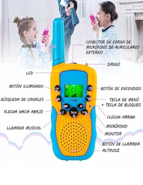 Receptor Bluetooth Walkie Talkie