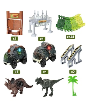 Juguetes De Dinosaurios Pista Para Niños