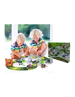 Juguetes De Dinosaurios Pista Para Niños