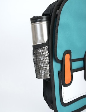 Mochila escolar Upfront Store impermeable unisex