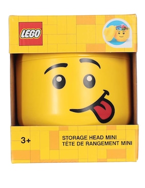 Caja decorativa Lego redondo