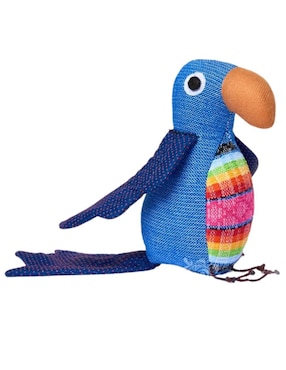 Peluche de Cotorro Animal Telarines Hecho a mano