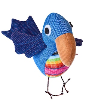 Peluche de Cotorro Animal Telarines Hecho a mano