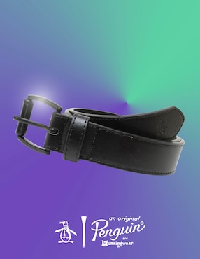 Cinturón Original Penguin de piel para niño