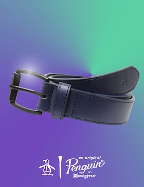 Cinturón Original Penguin de piel para niño