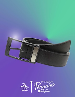Cinturón Original Penguin de piel para niño