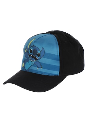 Gorra visera curva snapback Stitch para niño