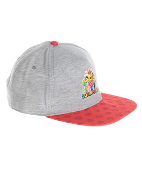 Gorra Con Visera Plana Snapback Nintendo Para Niño