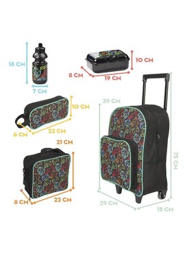 Set mochila escolar Mima2 para niño