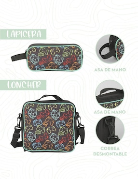 Set mochila escolar Mima2 para niño