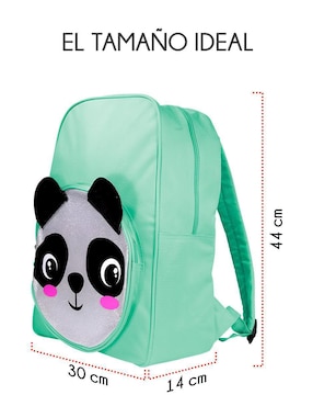 Mochila escolar Panda Red Velvet impermeable para niño