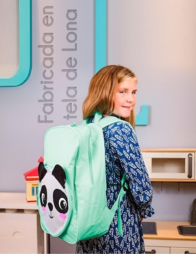 Mochila escolar Panda Red Velvet impermeable para niño