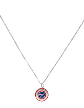 Collar Capitán América Circular Disney Marvel