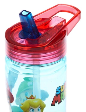 Botella de agua Mario Bros Super Mario para niño