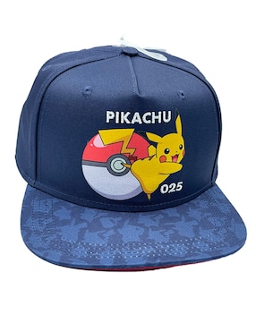 Gorra Con Visera Plana Pokémon Pikachu Para Niño