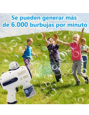 Pistola de burbujas Wünd