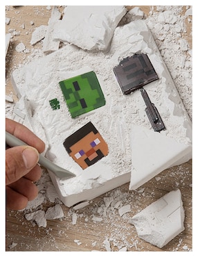 Caja decorativa Minecraft cuadrado
