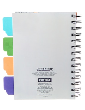 Libreta Minecraft Minecraft rayada