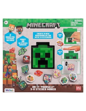 Sticker Minecraft Minecraft 3D