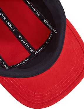Gorra con visera plana Tommy Hilfiger Script Flag para niño