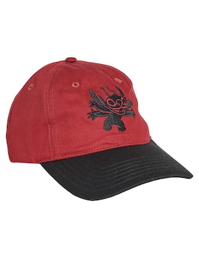 Gorra con visera curva hebilla Stitch infantil