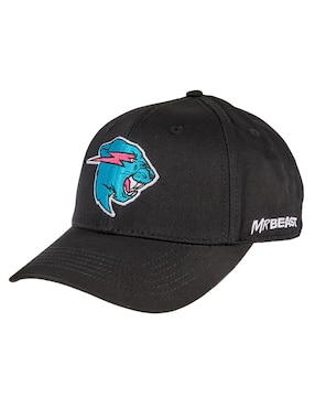 Gorra visera curva snapback Mr Beast para niño