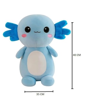 Peluche de ajolote Lab.G de 40 cm