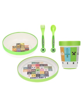 Set alimentación Minecraft 5 piezas
