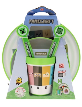 Set alimentación Minecraft 5 piezas