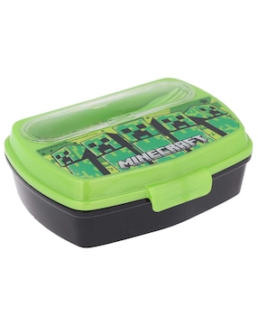 Set alimentación Minecraft de plástico 2 piezas