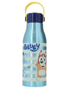 Termo Bluey de aluminio y Bingo con tapa rosca 760 ml