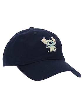 Gorra visera curva hebilla Stitch unisex