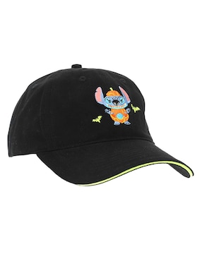 Gorra visera curva hebilla Stitch unisex