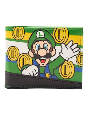 Cartera Nintendo Luigi para niño