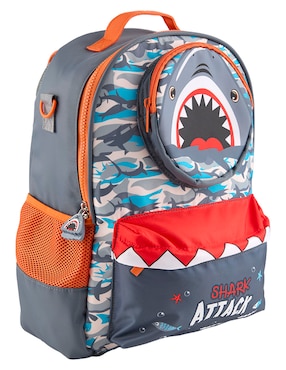 Mochila escolar Tiburón Piquenique para niño