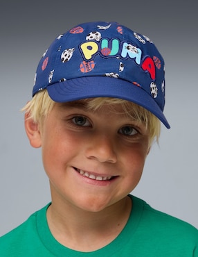 Gorra visera curva broche Puma Essentials Dad Cap Jr para niño