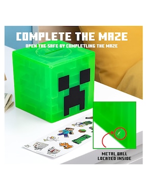 Alcancía Minecraft Creeper