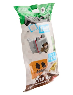 Llavero Minecraft de plástico